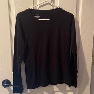 Black long sleeve from Jcrew XA